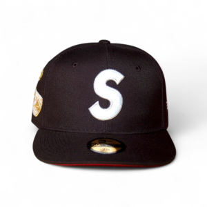 new era x supreme jesus piece s logo, 59fifty cerrada